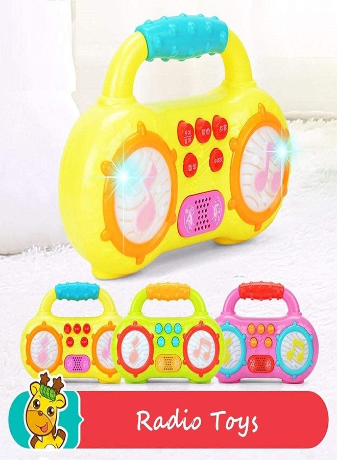 Fezeedi Toys for Kids Musical Mini Radio Multifuctional with Different Modes & Animal Sound Light Educational Toys for Kids Girls Boys (Pack of 1) Random Color Dispatch - Image 3
